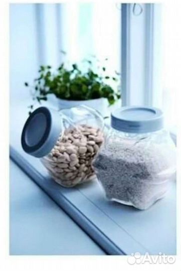 IKEA Förvar Банки с крышкой 1.8л