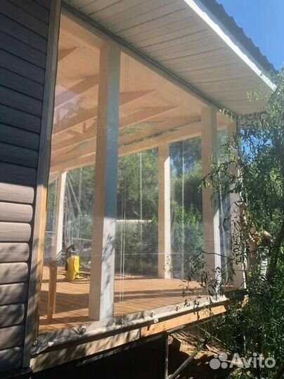 Мягкие окна для веранды