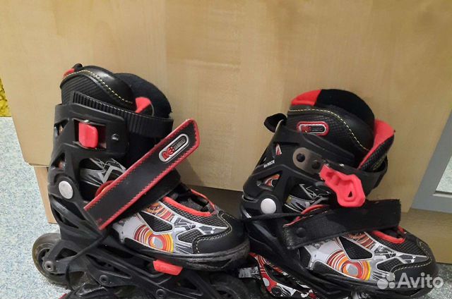 Роликовые коньки детские раздвижные