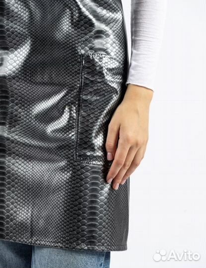 Фартук из экокожи