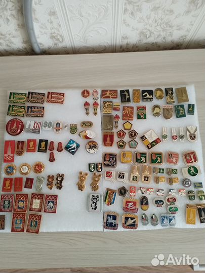 Значки ссср,спорт,олимпиада80