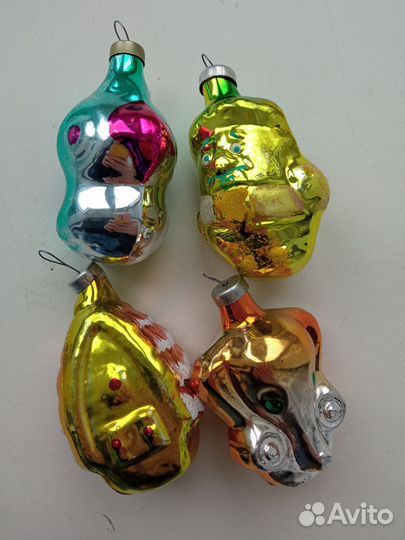 Елочные игрушки СССР