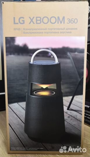 Новая портативная система LG xboom 360 RP4B