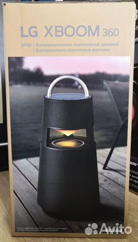 Новая портативная система LG xboom 360 RP4B