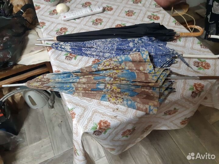 Зонт трость женский бу