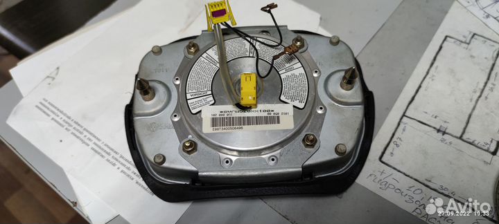 Подушка в руль Airbag Skoda Octavia Tour A4