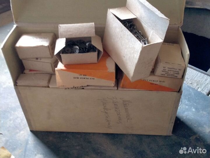 Скрепки кнопки СССР