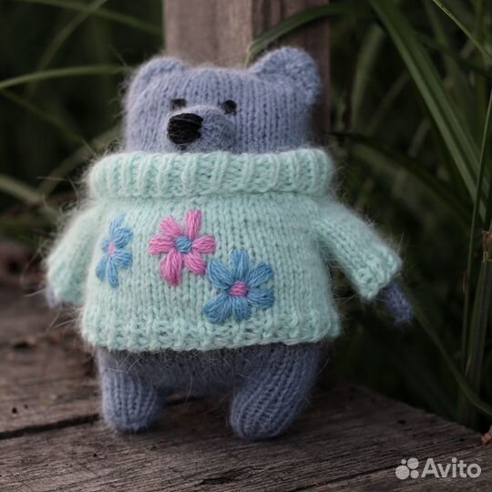 Мишка ручной работы, Плюшевый мишка
