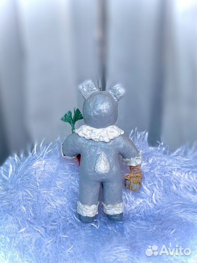 Ватная игрушка Зайка