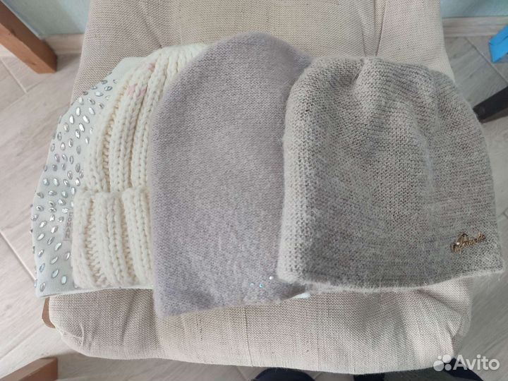 Шапка женская вязаная