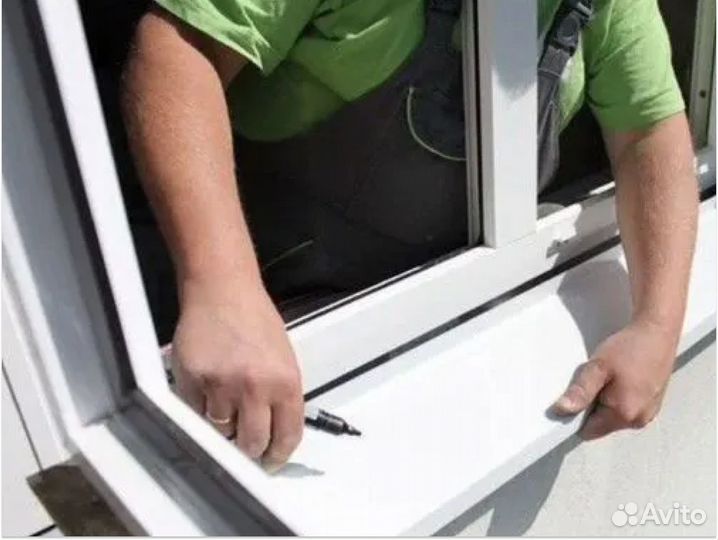 Ремонт пластиковых окон, замена окон