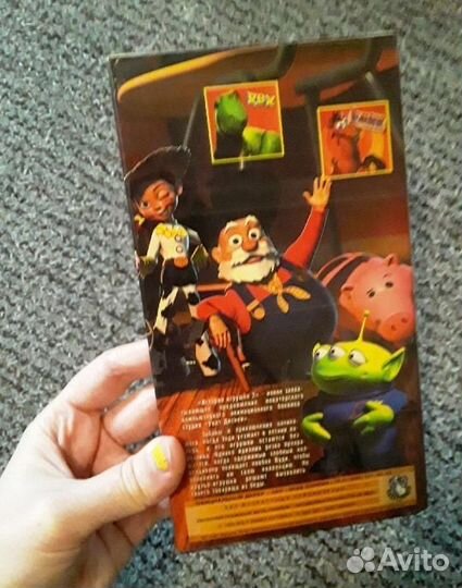 История игрушек 2 vhs кассета мультик дисней