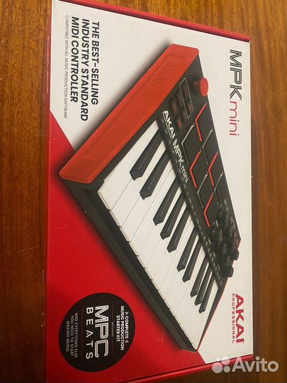 Midi клавиатура akai pro mpk mini mk3 black