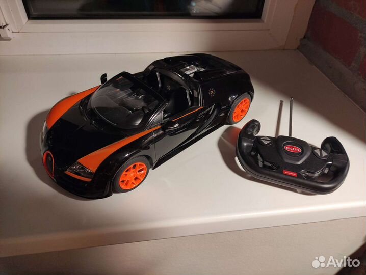Детская кровать автомобиль Bugatti Veyron