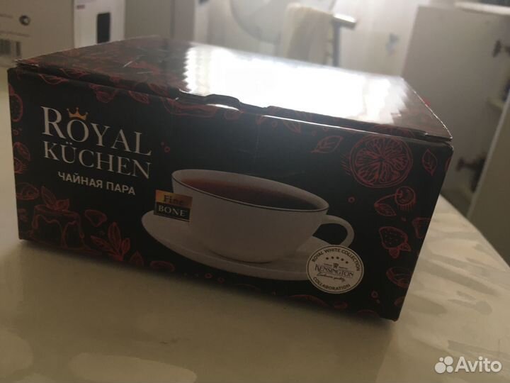 Чайная пара фарфор