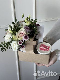 Сладкое комбо с цветами и трайфлами