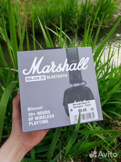 Marshall major 3 новые 2023 года