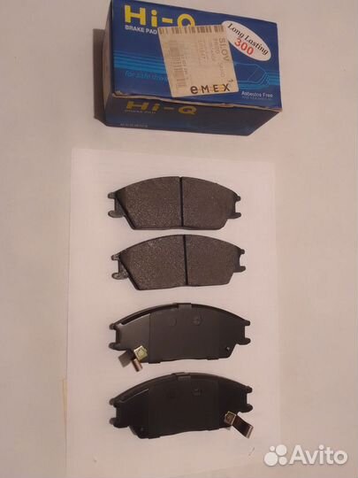 Колодки тормозные передние Accent, Lantra (J-2)