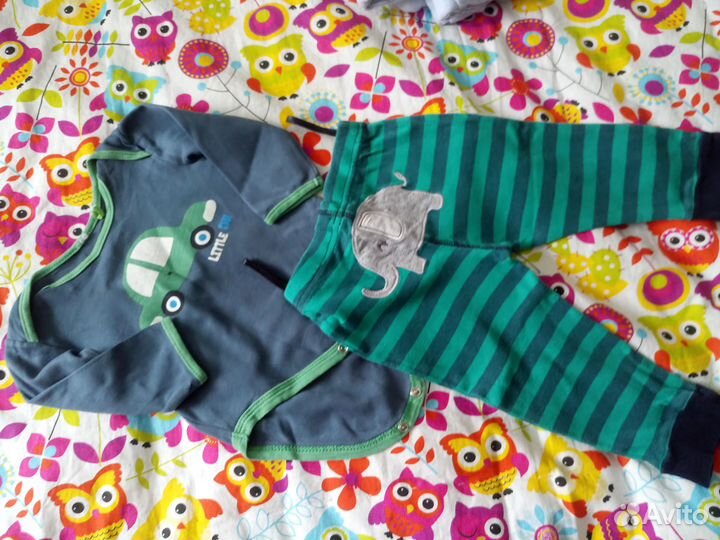 Пакет вещей и обуви на мальчика