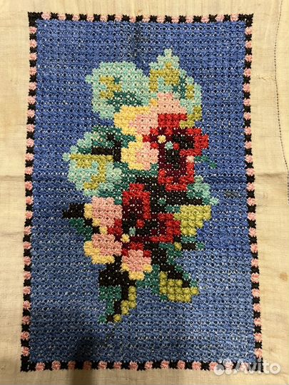 Вышивкаи СССР 1950 годы 2 шт