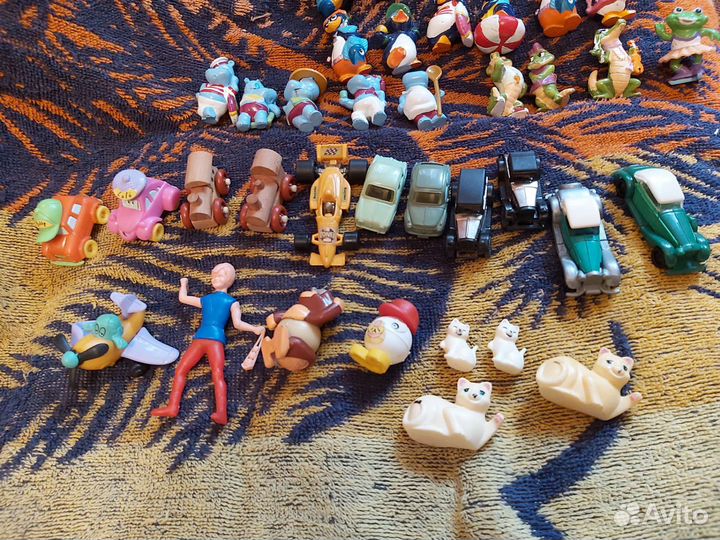 Игрушки из киндер сюрприза 90х годов