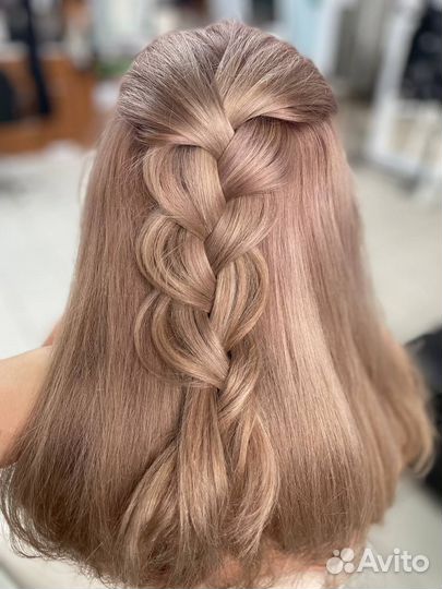 Окрашивание волос, стрижки, брови