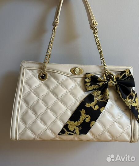 Винтажная сумка Guess Luxe из натуральной кожи