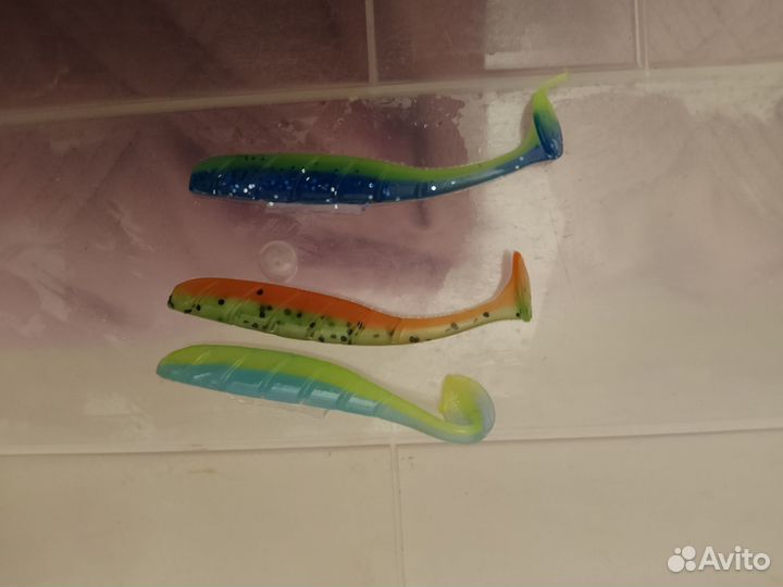 Силиконовые приманки для микроджига