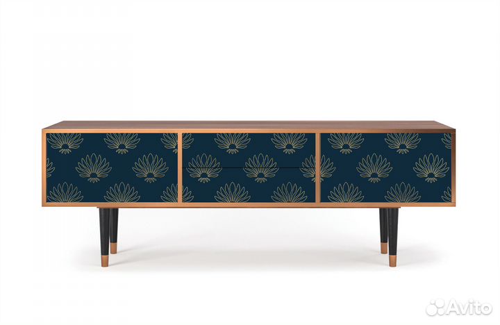 Тв-тумба T4 - Орех - Blue Lotus