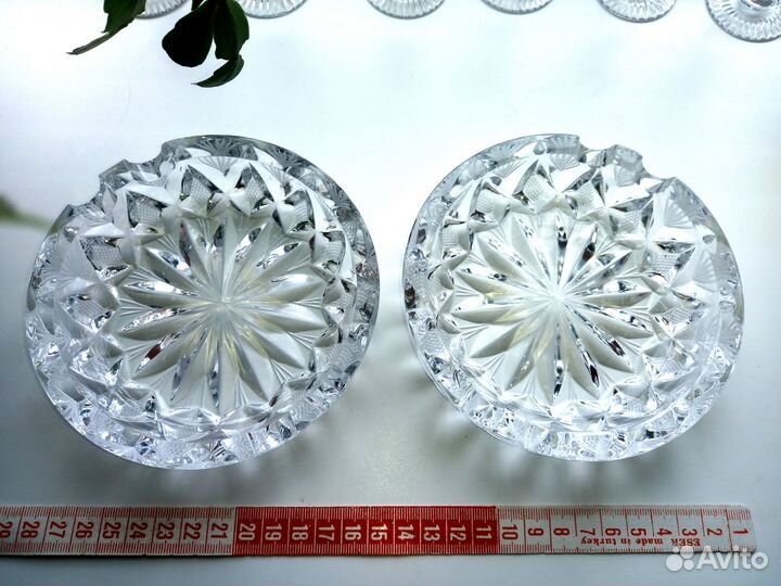 Хрустальные пепельницы СССР