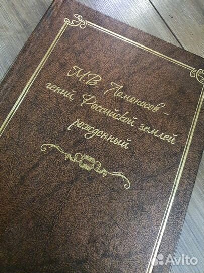 Книга о Ломоносове