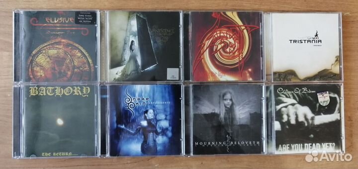 Cd диски рок и металл