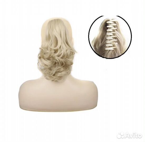 Шиньон для волос на крабе