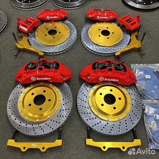 Тормозная система brembo Toyota Prado 150