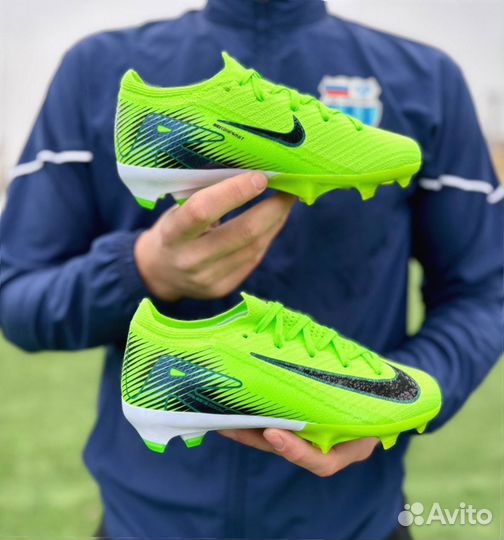 Детские бутсы Nike Mercurial Vapor 16 Light green