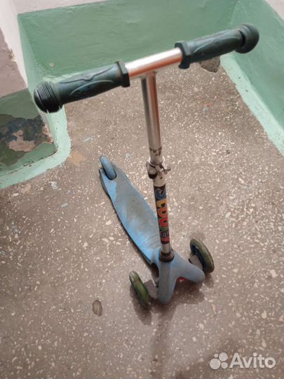 Самокат детский трехколесный бу