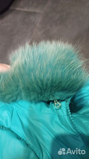 Пуховик зимний женский 42 44 с поясом