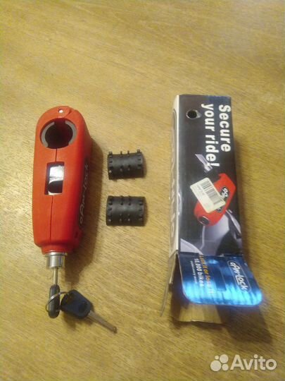 Замок на руль мотоцикл скутер квадроцикл