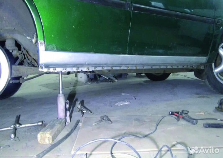 Порог ремонтный Audi A4 B6