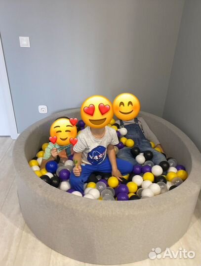 Сухой бассейн с шариками большой