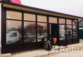 Дверной стеклопакет