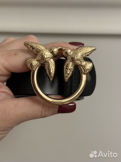 Ремень женский кожаный