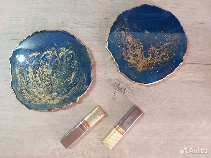 Подстаканники из эпоксидной смолы