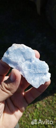 Голубой кальцит