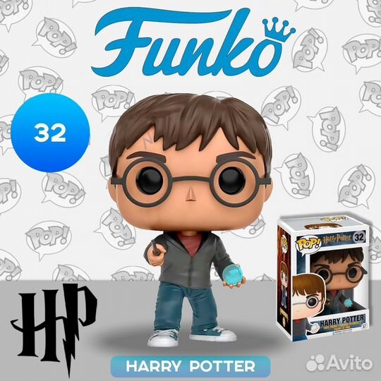 Фигурка Funko POP Harry Potter S3 Harry Potter w/P