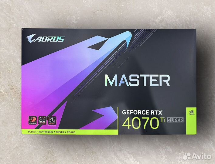 Gigabyte Aorus RTX 4070 Ti super master 16 Gb