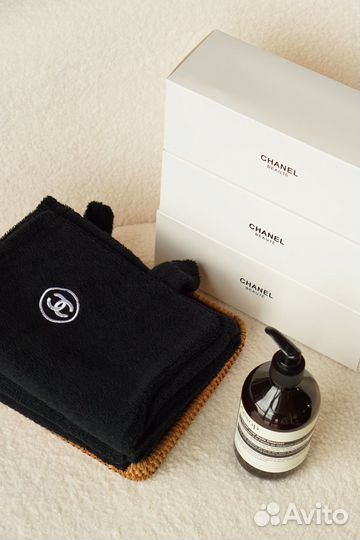 Chanel полотенце на голову VIP gift