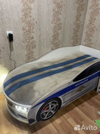 Кровать машина bmw