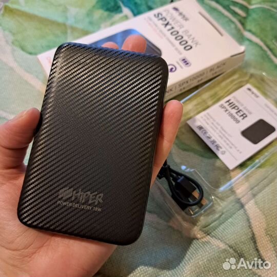 Новый Hiper Power Bank Li-Pol 10000 mAh