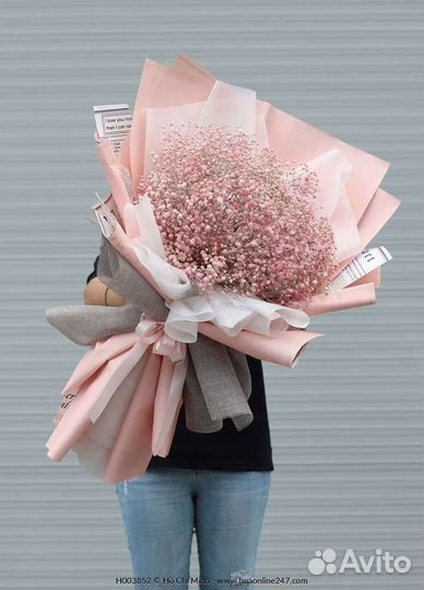 Букет из гипсофилы